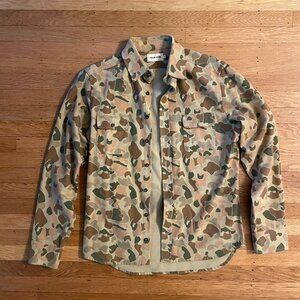 Taylor Stitch Camo Moleskin Button Down